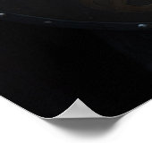 AI Viking krijger met schild Poster (Hoek)