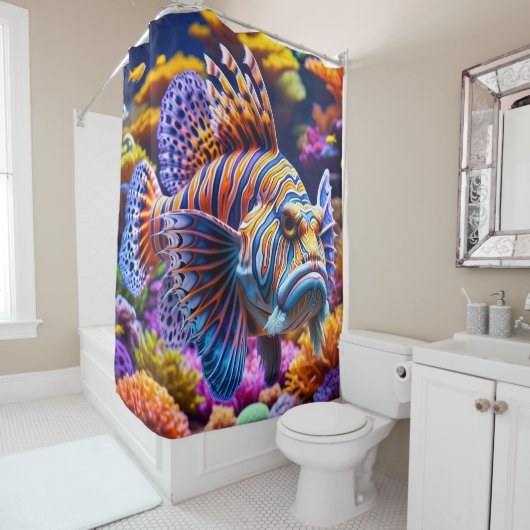 AI-vis Douchegordijn (In situ)