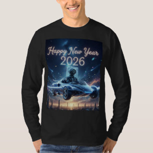AI Visie: De Robot's Eerste Reis naar 2026  T-shirt