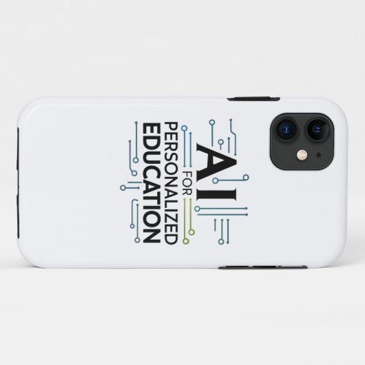 "AI voor gepersonaliseerd onderwijs – toekomstig l Case-Mate iPhone Case (Achterkant (horizontaal))