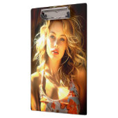 AI-vrouw Klembord (Links)