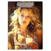 AI-vrouw Klembord (Voorkant)