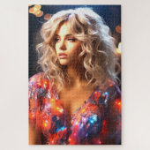 AI-vrouw Legpuzzel (Verticaal)