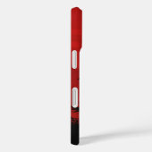 AI Warrior iPhone Hoesje – Epische Rode Zon Silhou (Achterkant / Rechts)