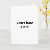 Ai Wenskaart Kaart (Gele Bloem)