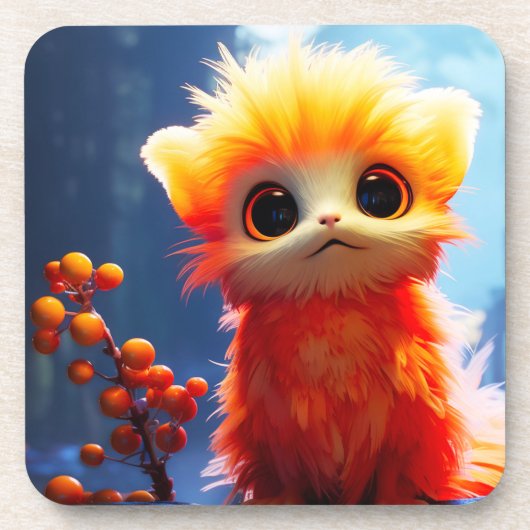 AI-wezen Bier Onderzetter (Voorkant)