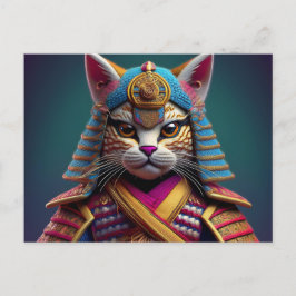 AI Yarn Cat Briefkaart