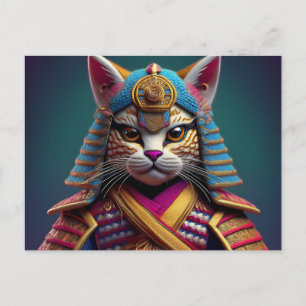 AI Yarn Cat Briefkaart