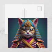 AI Yarn Cat Briefkaart (Voorkant / Achterkant)