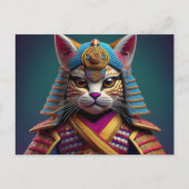 AI Yarn Cat Briefkaart (Voorkant)