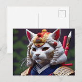 AI Yarn Cat Briefkaart (Voorkant / Achterkant)