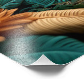 AI Yarn-Oerwoud Foto Afdruk (Hoek)