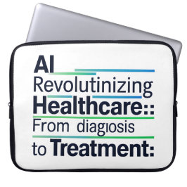 AI zorgt voor een revolutie in de gezondheidszorg Laptop Sleeve
