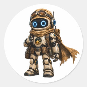 AIC Desert Reizigers Robot Verkenner Ronde Sticker