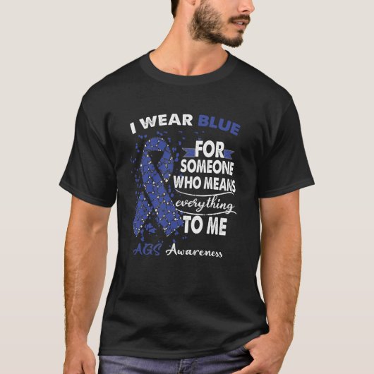 Aicardi-Goutieres Syndrome AGS Awareness Warrior  T-shirt (Voorkant)