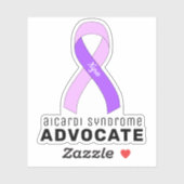 Aicardi Syndrome Advocate Vinyl Sticker (Vel)