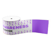 Aicardi Syndrome Awareness Pattern Ribbon Grosgrain Lint (Spoel)