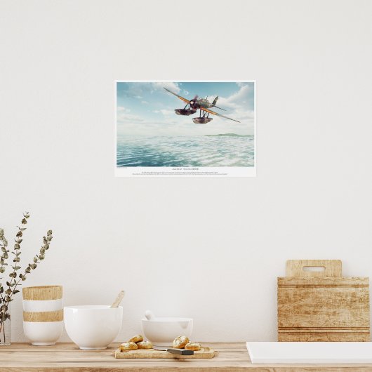 Aichi E13A Poster (Keuken)