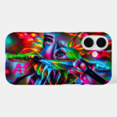 Aichmofobie: levendige surrealistische kunst Case-Mate iPhone case (Achterkant (horizontaal))