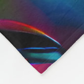 Aichmofobie: levendige surrealistische kunst fleece deken (Hoek)