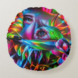 Aichmofobie: levendige surrealistische kunst rond kussen