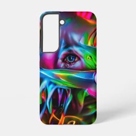 Aichmofobie: levendige surrealistische kunst samsung galaxy hoesje