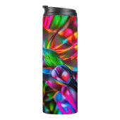 Aichmofobie: levendige surrealistische kunst thermosbeker (Geroteerd rechts)