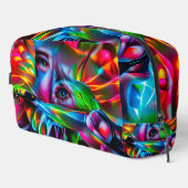 Aichmofobie: levendige surrealistische kunst toilettasje (Rechterhoek)