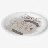 Aid Al Adha Mubarak Papieren Bordje (Gekanteld)