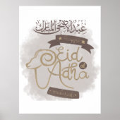 Aid Al Adha Mubarak Poster (Voorkant)