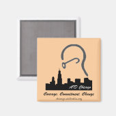 AID Chicago Magneet (Voorkant / Achterkant)