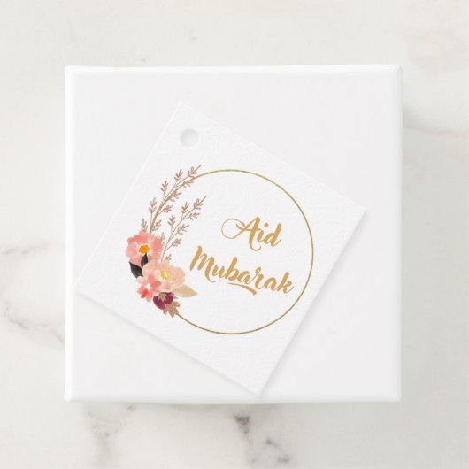 Aid Mubarak Bedankjes Labels (In situ)