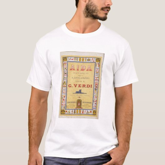 Aida door Giuseppe Verdi T-shirt (Voorkant)