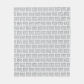 Aida Liever Kruissteekplezier Fleece Deken (Voorkant)