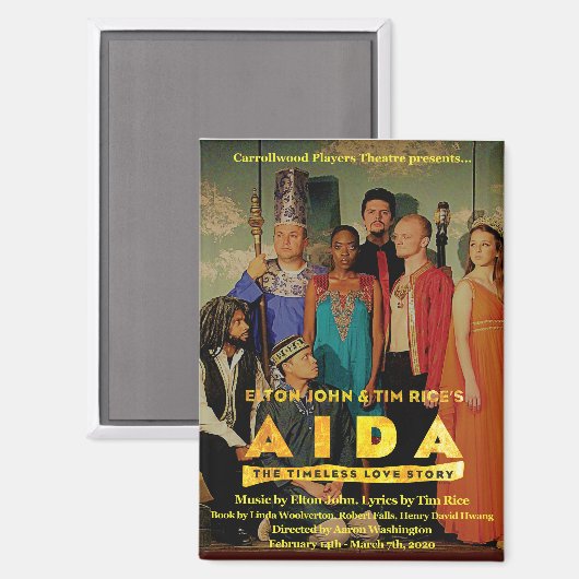 AIDA Poster Magnet (Voorkant / Achterkant)