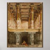 Aïda Vocal Score Hoesje (1872) Poster (Voorkant)