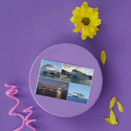 AIDAluna Cruise Ship Collage Briefkaart