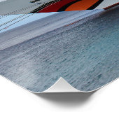 AIDAluna cruiseschip verankerd voor het eiland Gre Poster (Hoek)