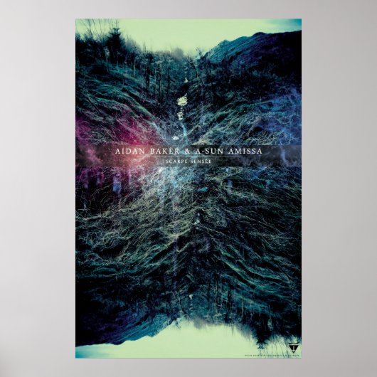 Aidan Baker & A-Sun Amissa - Scarpe Sensée 24x36 Poster (Voorkant)