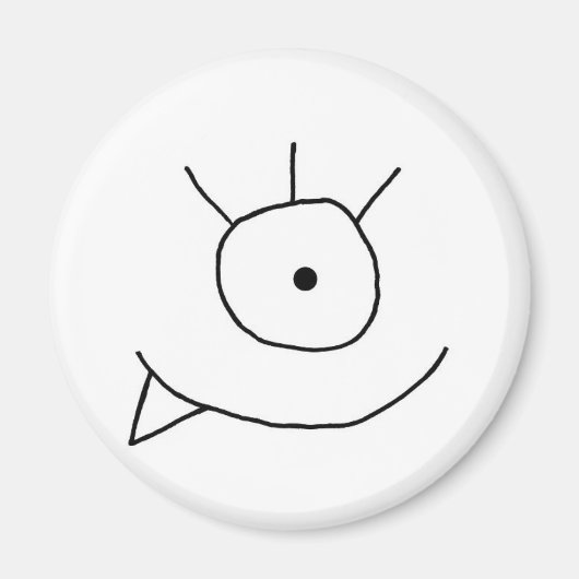 aidans monstermagneet magneet (Voorkant)