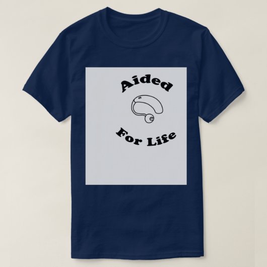 Aided for Life T-shirt (Design voorkant)