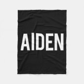 Aiden - Cool New Funny Name Fan Gift Tee  Fleece Deken (Voorkant)