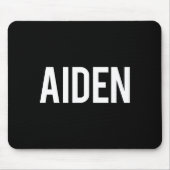 Aiden - Cool New Funny Name Fan Gift Tee  Muismat (Voorkant)