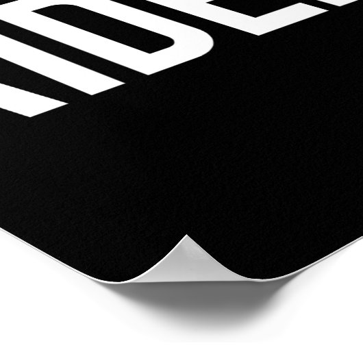 Aiden - Cool New Funny Name Fan Gift Tee  Poster (Hoek)