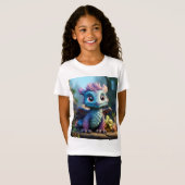 Aiden, een grillige draak t-shirt (Voorkant volledig)