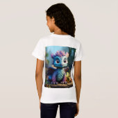 Aiden, een grillige draak t-shirt (Achterkant volledig)