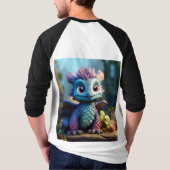 Aiden, een grillige draak t-shirt (Achterkant)