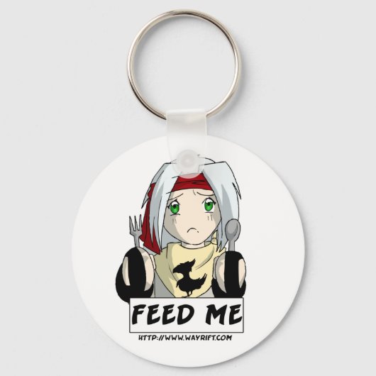 Aiden "Feed Me" Sleutelhanger (Voorkant)
