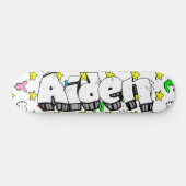 Aiden Graffiti aangepast skateboard (Horizontaal)