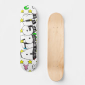 Aiden Graffiti aangepast skateboard (Voorkant)